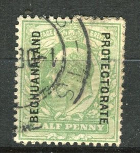 BECHUANALAND; 1903-4 early ED VII issue fine used Shade of 1/2d. value