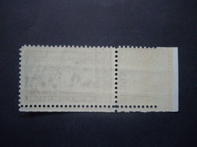 #855 3c Baseball  Plate # Single MNH OG VF/XF Includes New Mount