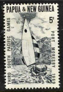 STAMP STATION PERTH Papua New Guinea #284 South Pacific Games 3rd. MH