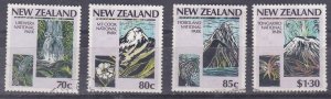 SC876-9 New Zealand 1987 National Parks used set
