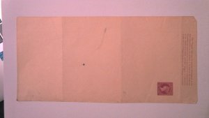 GIBRALTAR POSTAL WRAPPER MINT ENTIRE