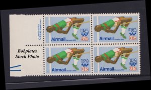 BOBPLATES #C97 Olympics Copyright Block of 4 F-VF NH ~ See Details for Pos