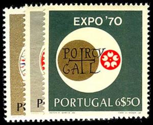 PORTUGAL 1073-75  Mint (ID # 51914)