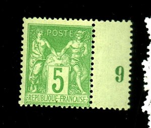 FRANCE #64 MINT FINE OG NH Cat $225