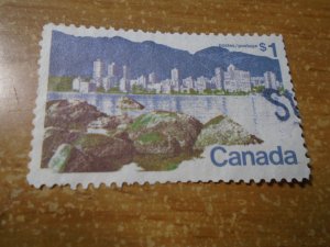 Canada  #  600  used