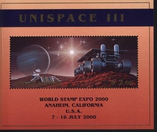 United Nations New York MNH Sc 763a Overprinted Souvenir Sheet