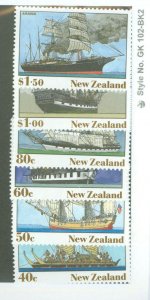 New Zealand #980-985  Single (Complete Set)