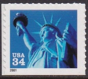 3485 Statue Of Liberty Coil MNH