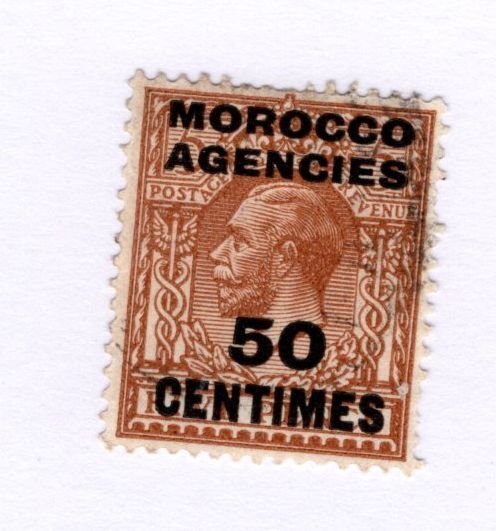 Morocco Agencies #407 Used - Stamp - CAT VALUE $3.00