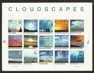 # 3878 MINT NEVER HINGED CLOUDSCAPES