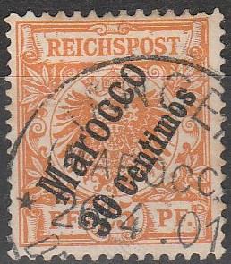 Germany Offices In Morocco #5  Used CV $32.50 (A16811)