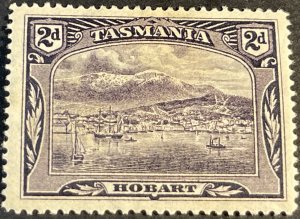 TASMANIA # 88-MINT/HINGED--SINGLE--VIOLET--1899-00