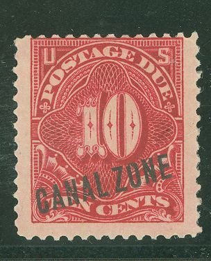 Canal Zone #J3 Unused Single