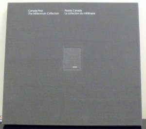 748   Canada   Millennium Collection Hardbound Book   MNH   CV$ 120.00