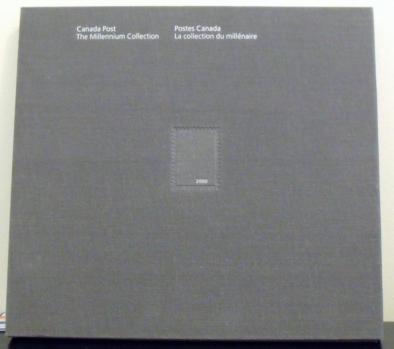 748   Canada   Millennium Collection Hardbound Book   MNH   CV$ 120.00