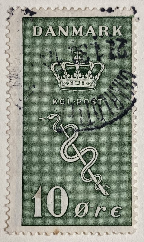 AlexStamps DENMARK #B3  Used