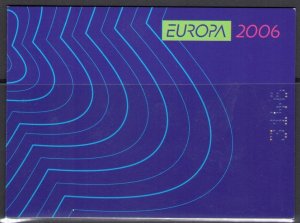 2006 EUROPE CEPT Bulgaria, Booklet, MNH**