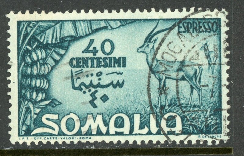 Italy-Somalia 1950 Special Delivery 40¢ Scott #E8 VFU F239