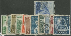 JAPAN #425-436 USED SET