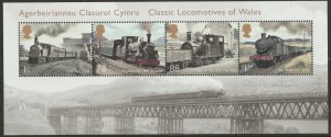 GB 3578 MS3578 Classic Locomotives of Wales miniature sheet MNH 2014