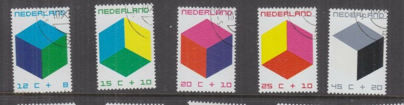 NETHERLANDS, 1970 Child Welfare, set of 5, used.