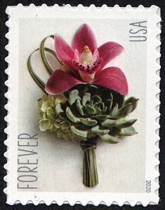 U.S.#5457 Contemporary Boutonniere 55c FE Single, MNH.