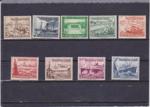 Germany #B107-115 MNH