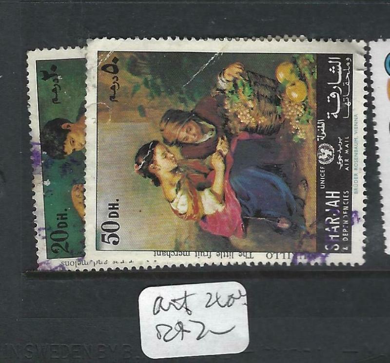 SHARJAH   (PP1403B)  ART   2 VALUES  VFU