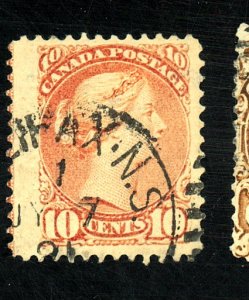 CANADA #45 USED FVF Cat $65