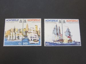 Montserrat 1976 Sc 359a-361a set MH