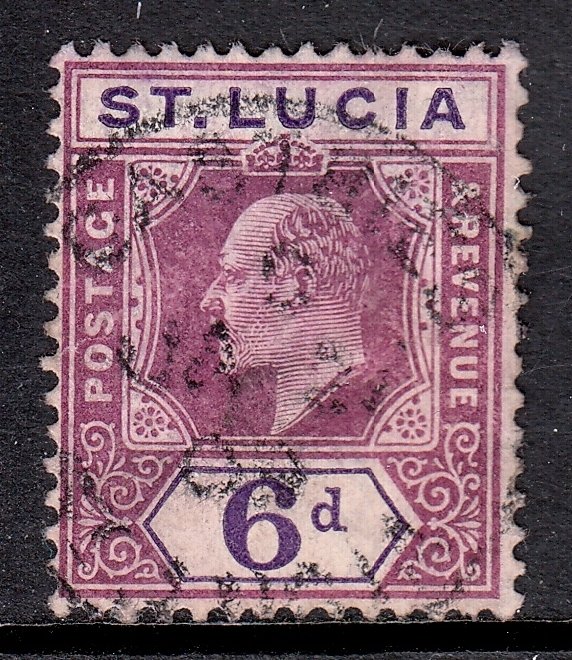 St. Lucia - Scott #54 - Used - SCV $28