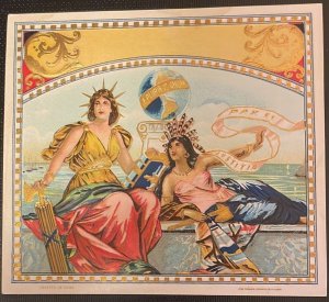 Cigar label, original , mint condition, vintage