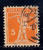 Switzerland Scott # 158, used