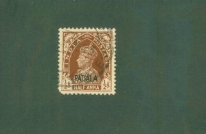 NABHA  INDIAN STATE O41 USED BIN $0.50