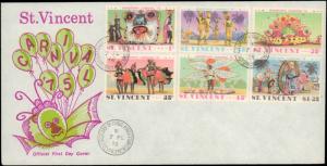 Saint Vincent, Worldwide First Day Cover