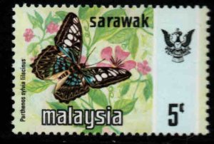 Malaysia Sarawak Scott 244 MH* stamp with  New coat of arms.