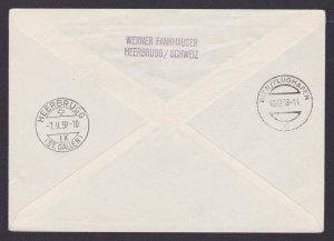 AUSTRIA 1958, Air mail Cover to USS Nautilus Atom submarine