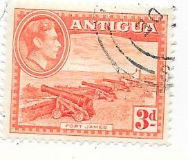 Antigua  #89 3p  (U)  CV $0.90