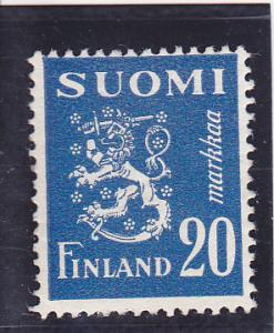 Finland  Scott#  296  MH