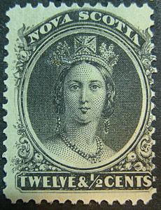 NOVA SCOTIA 13 Mint FVF Low Start