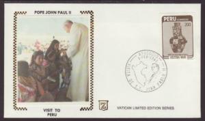 Pope John Paul II Visit to Peru 1985 Zaso Cover