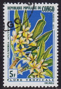 Congo - 1971 - Scott #239 - used - Flower