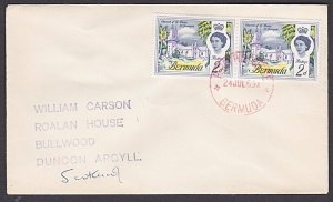 BERMUDA 1969 cover - PEROT POST OFFICE cds in red..........................A1407