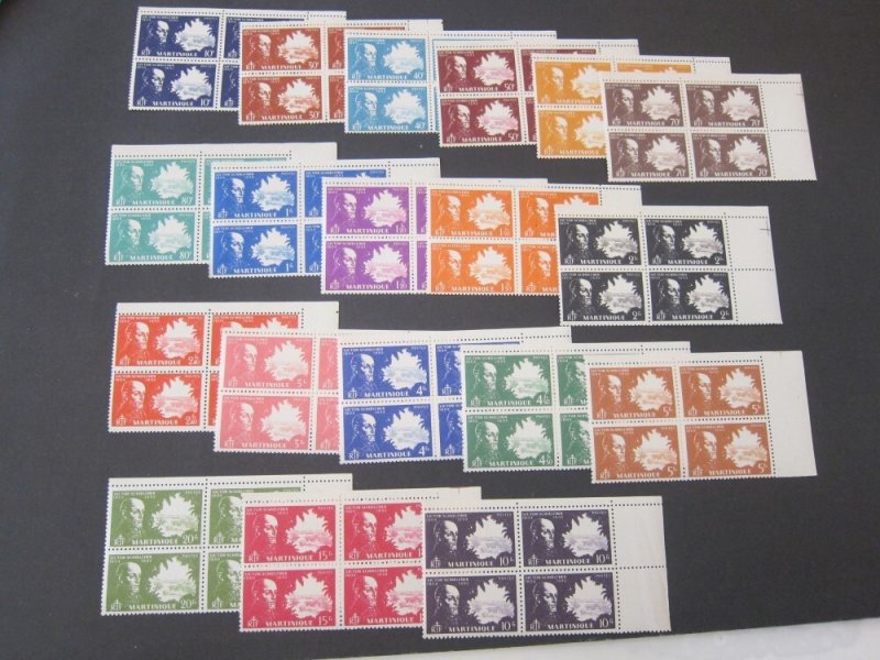 French Mauritania 1945 198-26 BLK(4) set MNH