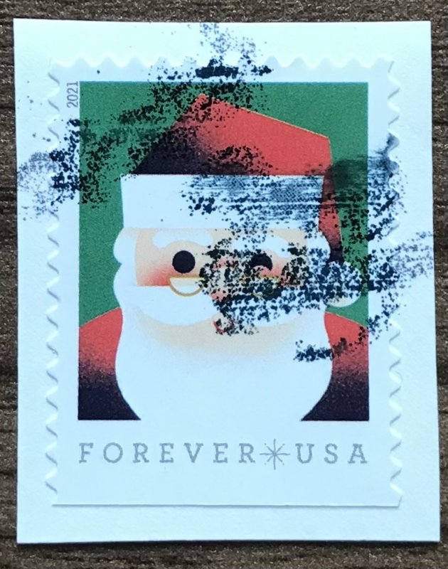 US #5646 Used Booklet Single OP Christmas Visit from Santa