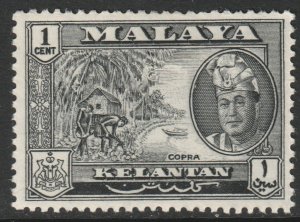 Malaya Kelantan Scott 84 - SG96, 1961 Sultan 1c MH*