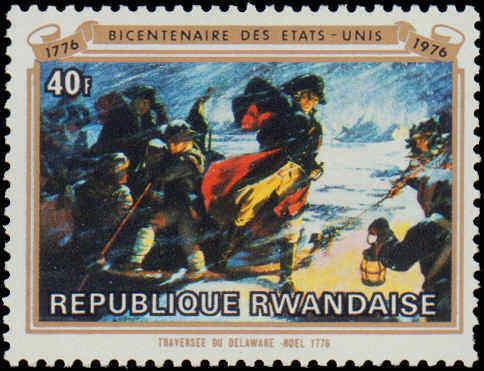 1976 Rwanda #722-729, Complete Set(8), Never Hinged