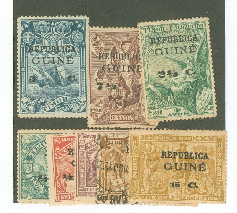 Portuguese Guinea #132-9 Unused Single (Complete Set)