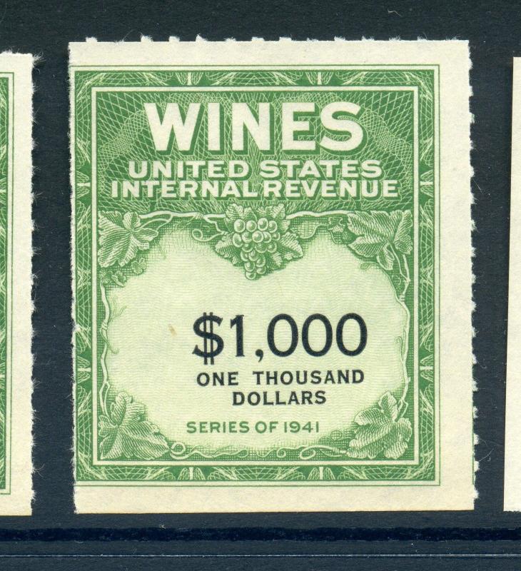 Scott #RE169 Wines Revenue Unused Stamp (Stock #RE169-1)