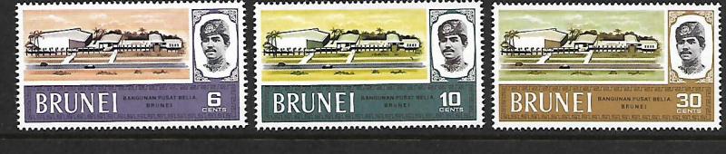 BRUNEI 159-161 MNH YOUTH CENTER